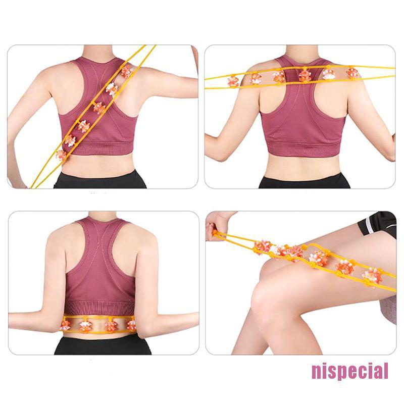 (Hàng Mới Về) Dây Đai Mát Xa Lưng Đặc Biệt