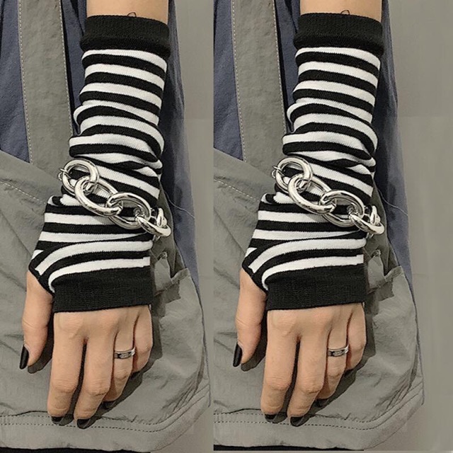 Bao tay cá tính xỏ ngón