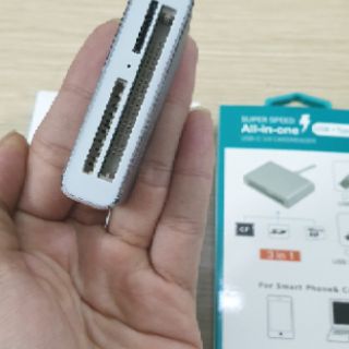 Đầu đọc OTG 3.0 - 3 trong 1  Jack USB Type - C