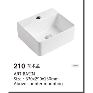 Chậu lavabo siêu nhỏ đặt bàn hoặc treo