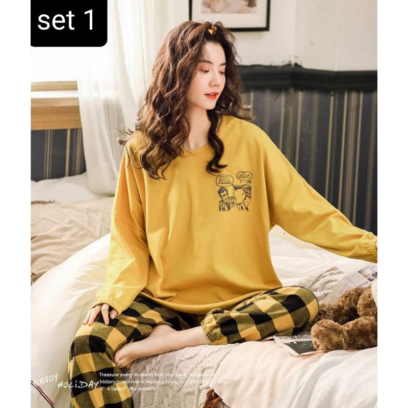 Bộ Ngủ Ulzzang | BigBuy360 - bigbuy360.vn