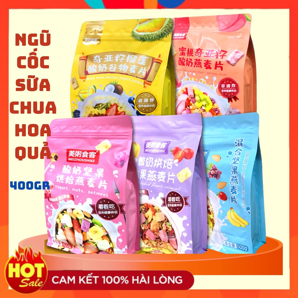Gói 400g Ngũ Cốc Sữa Chua / Ngũ Cốc Ăn Sáng Siêu Ngon