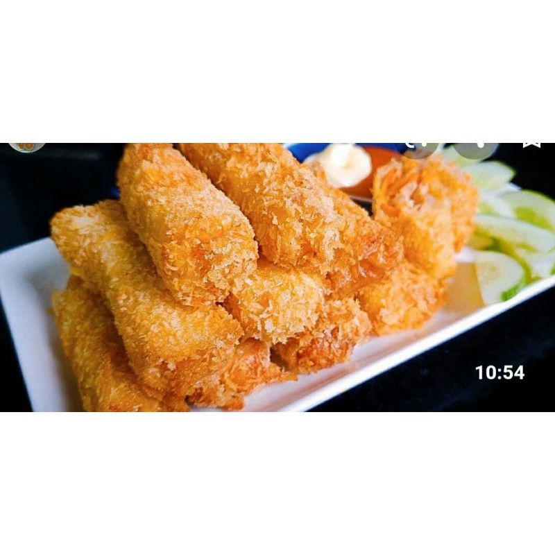 5xấp bánh tráng bò bía đậu xanh chuyên dùng cuốn chả giò.