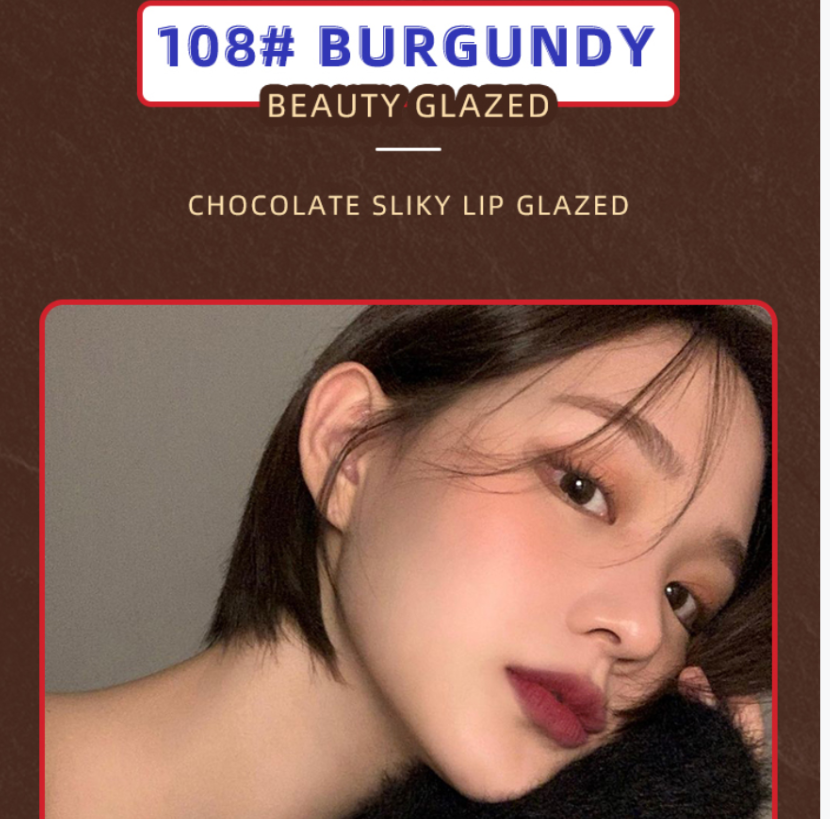 (Hàng Mới Về) Son Kem Beauty Glazed Tông Nhung Lì Dưỡng Ẩm Môi Quyến Rũ