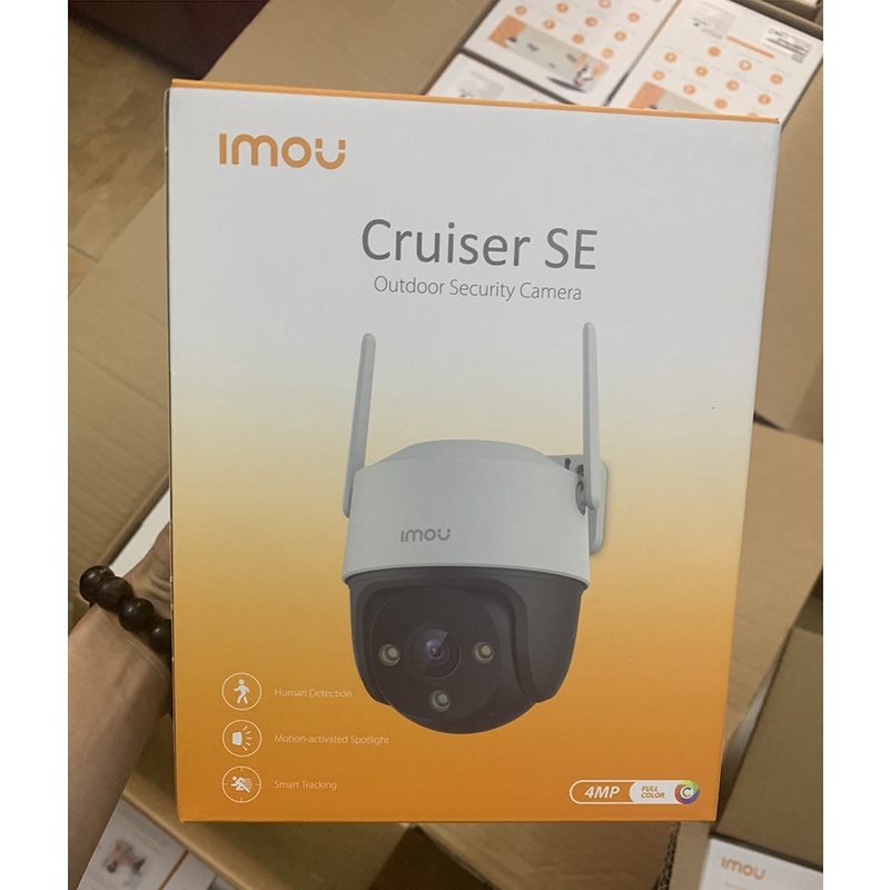 Camera IMOU IP Wifi ngoài trời S21FP 2MB, S41FP 4MB 2K Màu Đêm, xoay 360 - Chính hãng