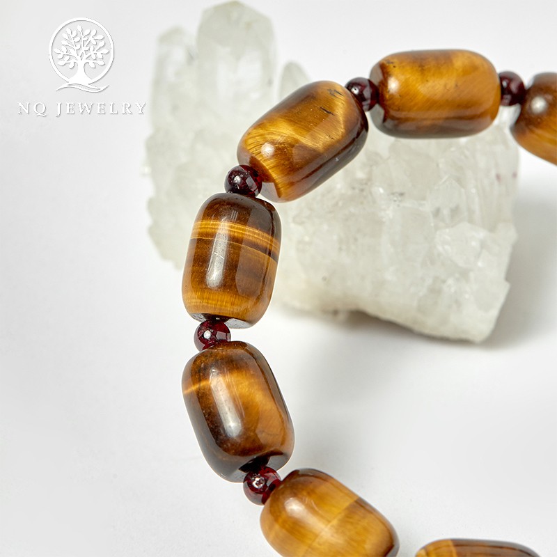 Vòng Mân Côi - Chuỗi Mân Côi Màu Vàng Nâu đk 52mm - NQ Jewelry