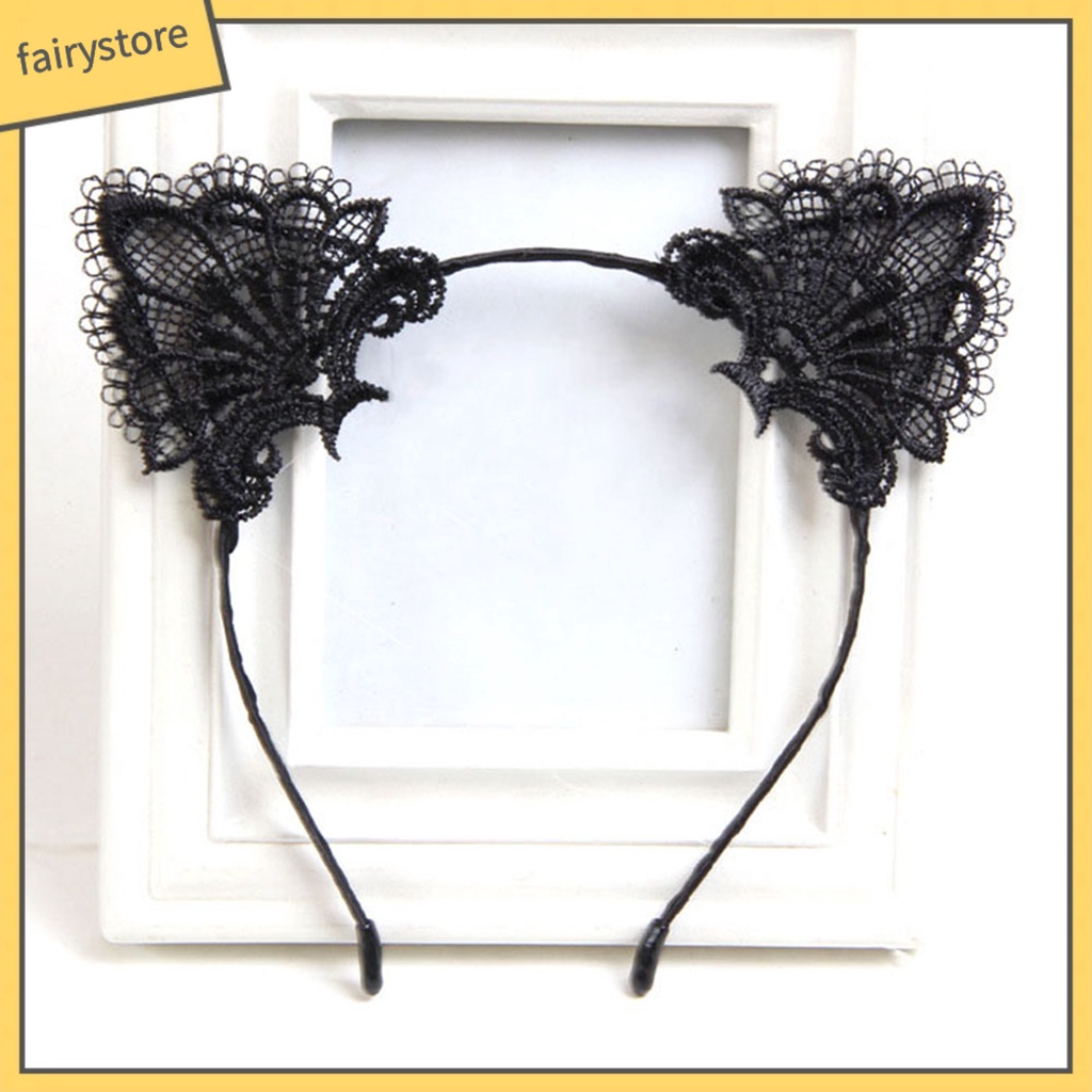 Cài tóc tai mèo dễ thương cho nữ