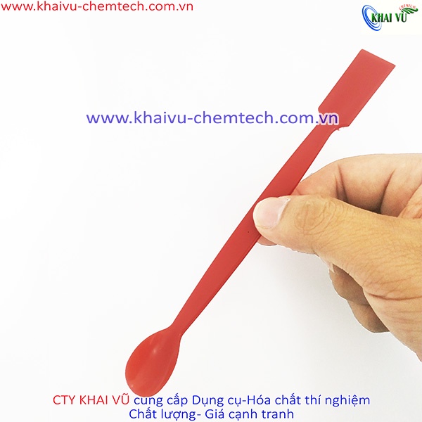 Thìa muỗng cân hóa chất bằng NHỰA đầu tròn đầu dẹt