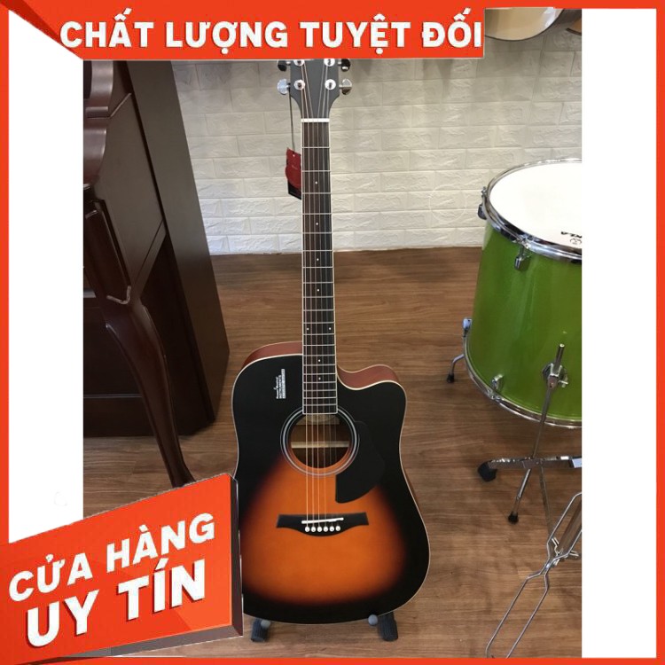 [KHÔ MÁU] Đàn Guitar Acoustic Rosen G11 - tặng kèm bộ phụ kiện