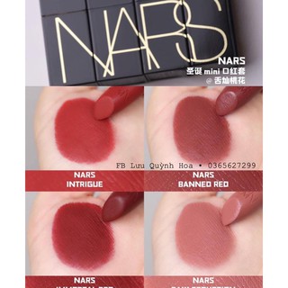 Set son NARS mini 4 màu Never Enough Lipstick Coffret