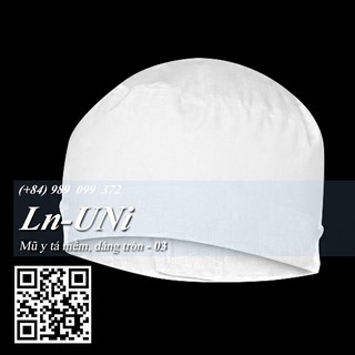 Mũ y tá mềm, dáng tròn 02