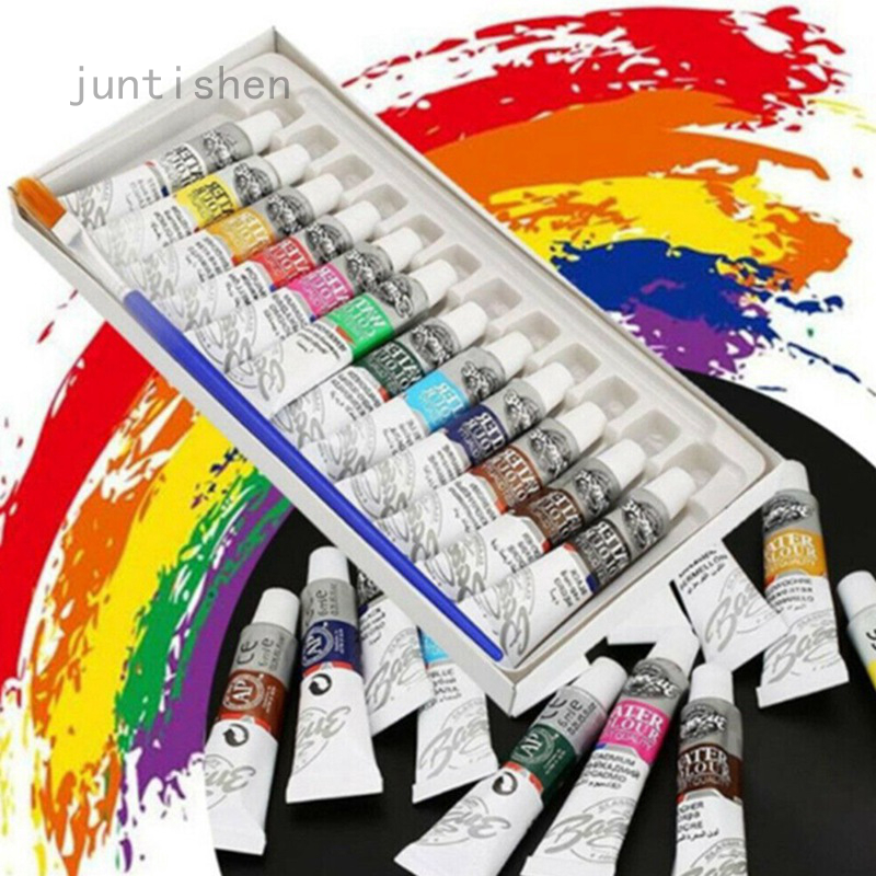 Set 12 Tuýp Màu Vẽ Acrylic 6ml