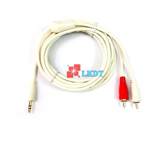 LKDT Dây AV Loa 1 Đầu 3.5mm Ra 2 AV loại tốt