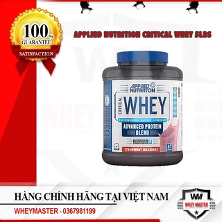 Critical whey sữa dinh dương whey tăng cơ nuôi cơ phục hồi cơ bắp applied nutrition critical whey