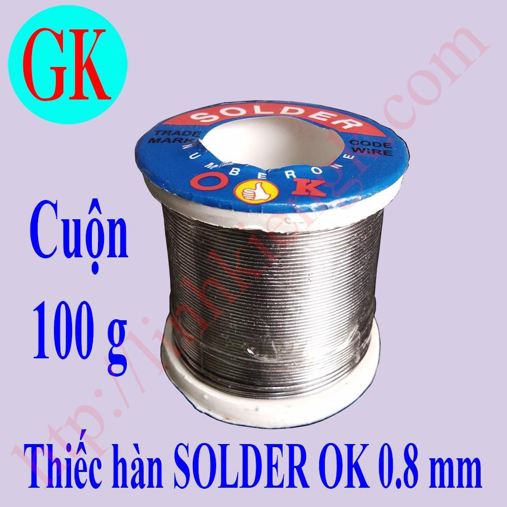 Thiếc hàn, chì hàn SOLDER OK 0,8 mm