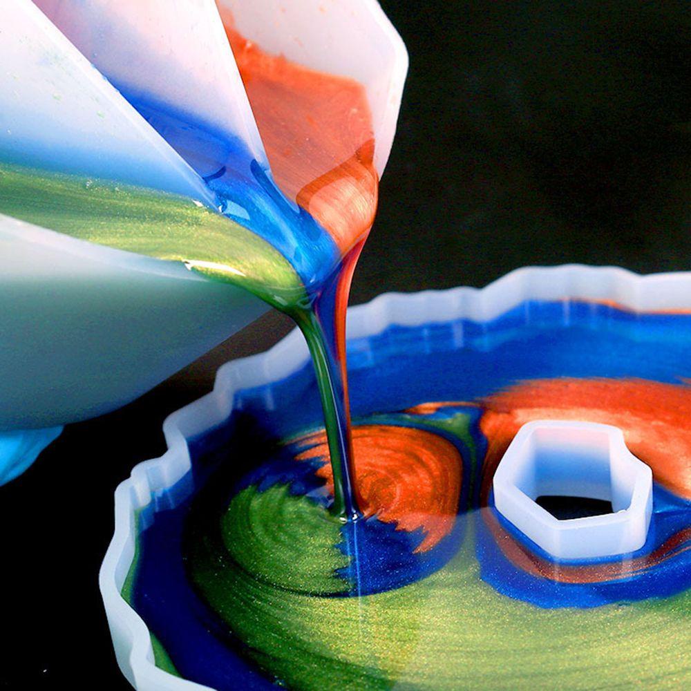 Cốc Đong Bằng Nhựa Trong Suốt Dùng Làm Trang Sức Thủ Công Có Thể Tái Sử Dụng