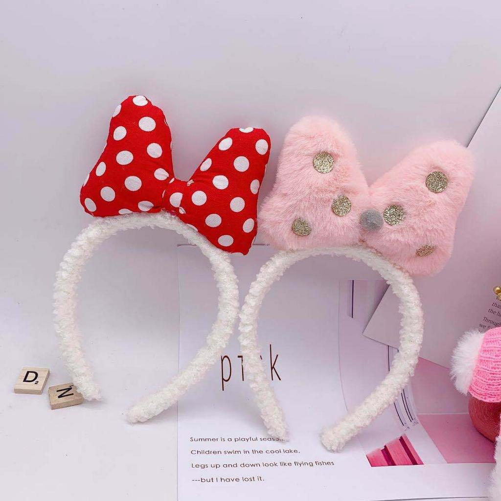 Băng đô rửa mặt hình động vật dễ thương phong cách Hàn Quốc