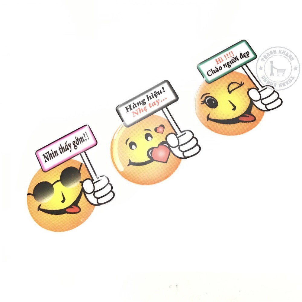 Bộ 3 tem dán trang trí thanh khang 006001566