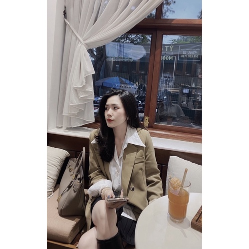 áo vest blazer mix áo sơ mi | BigBuy360 - bigbuy360.vn