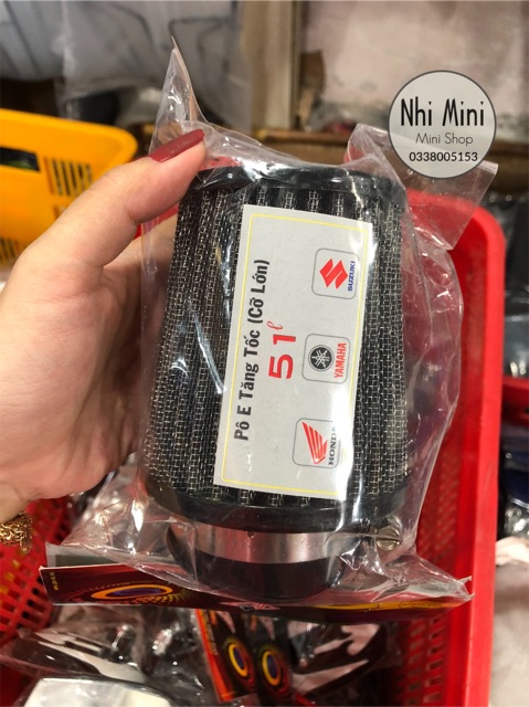 Pô e tăng tốc cỡ lớn 51ly