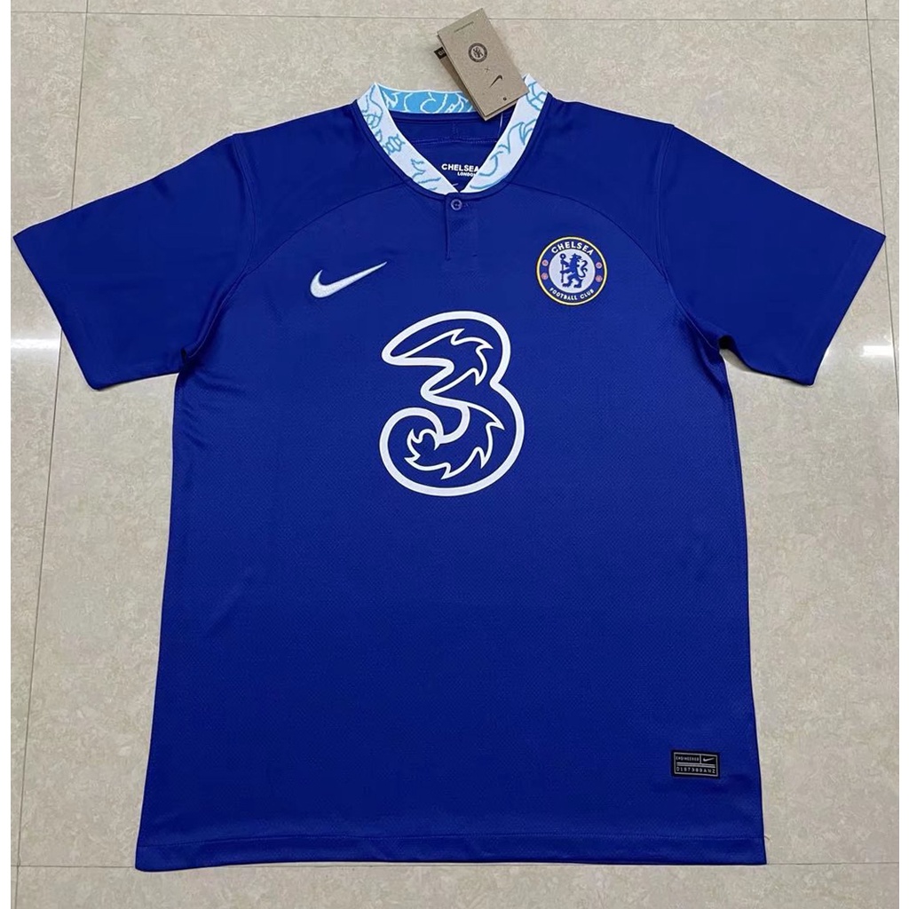 Áo Thun Jersey 2022-2023 Chelsea Màu Xanh Dương Cho Fan Hâm Mộ Bóng Đá