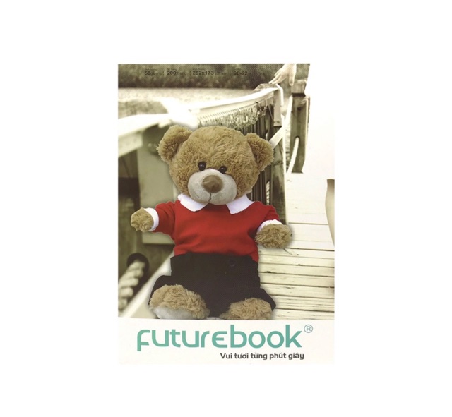 Tập sinh viên 200 trang Gấu con Future book