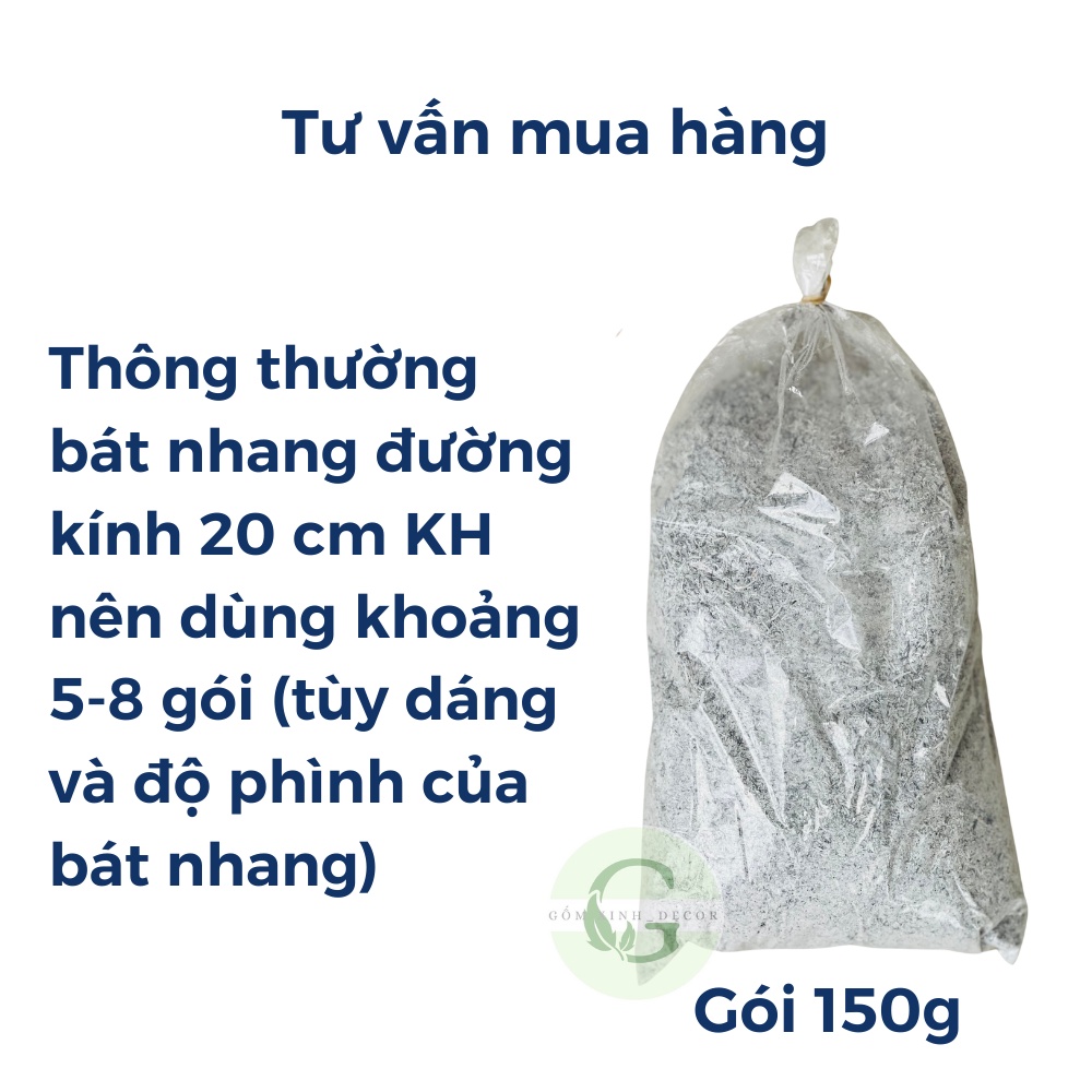 Tro Nếp Bốc Bát Hương Bát Nhang Gói 150g