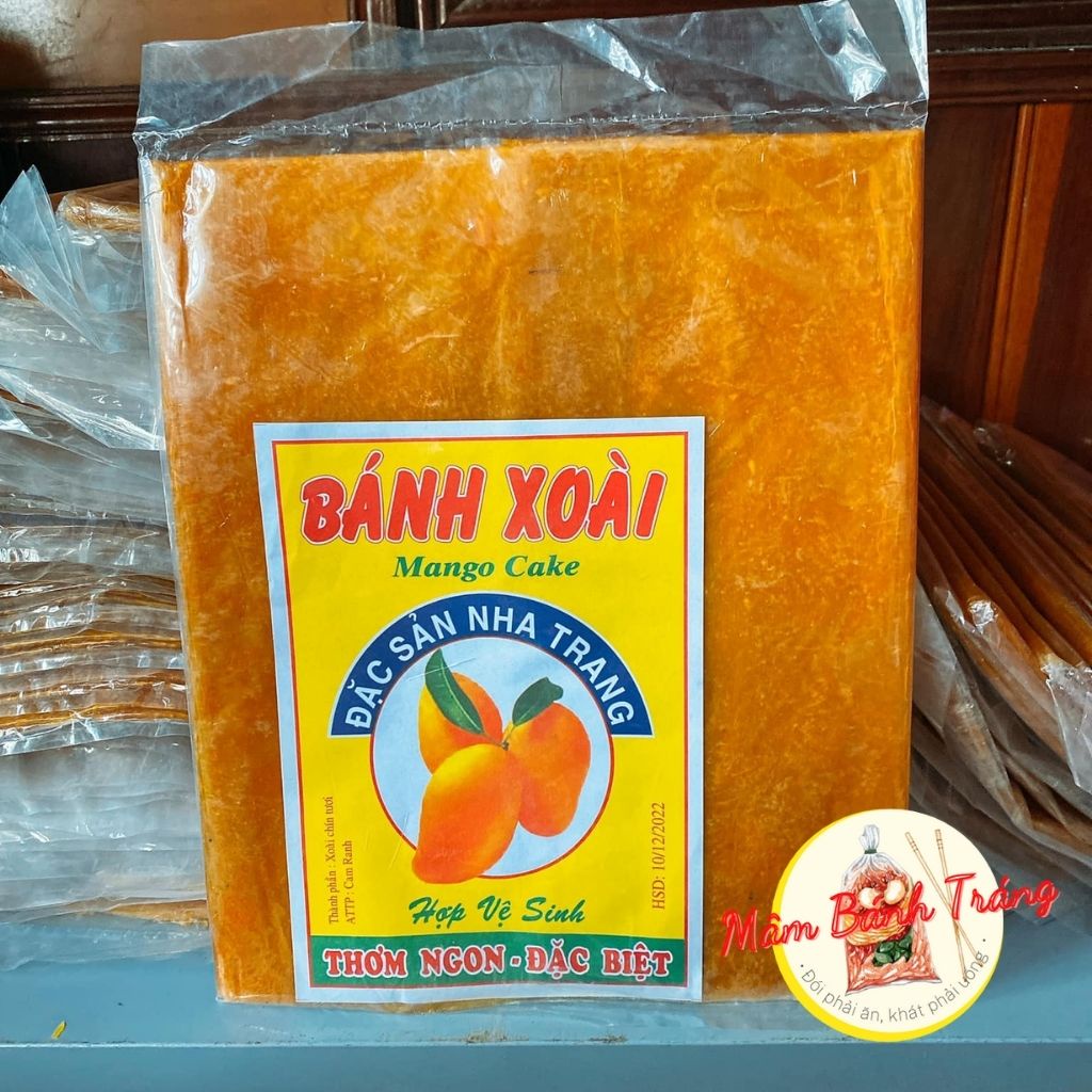 Bánh tráng xoài vuông chua chua ngọt ngọt bánh tráng xoài đặc sản Nha Trang - 04101705