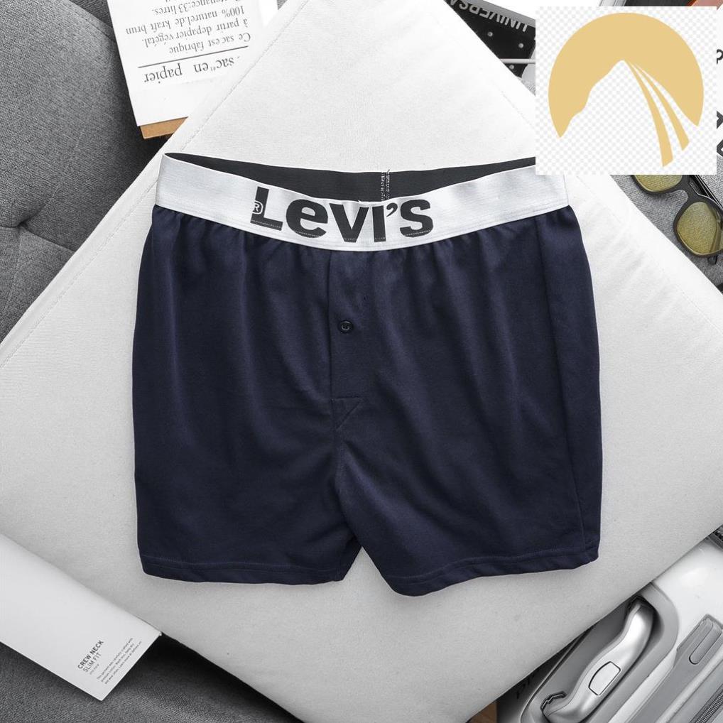 ✍️ Quần Short Đùi Ngủ LEVIS chất cotton mềm mịn mát Siêu thoáng mặc cực thoải mái ✍️