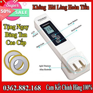 [Chính Hãng + Có Video] Bút thử nước TDS & EC 3 trong 1 Hàng Chính Hãng, Siêu Chính Xác, Siêu Bền