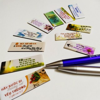 1 cái bookmark nam châm - kẹp sách nam châm 2x6cm - mẫu ngẫu nhiên - m001