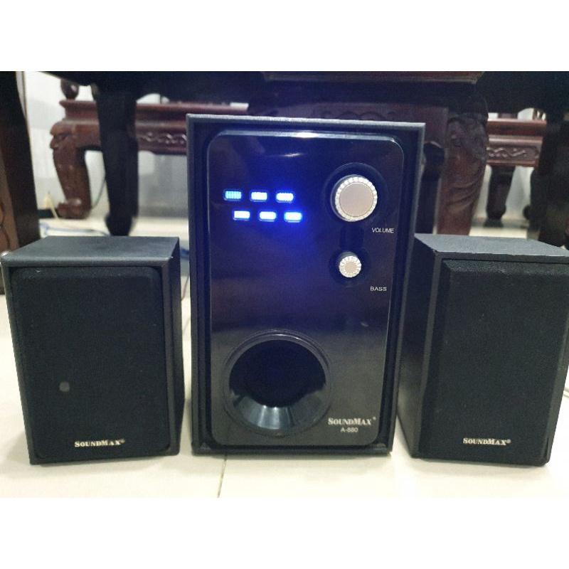 Loa vi tính Soundmax A880 2.1 Đã qua sử dụng tặng kèm dây kết nối