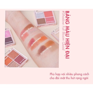 Phấn mắt 4 ô Silkygirl Bloom Shadow Quad Cocoshop