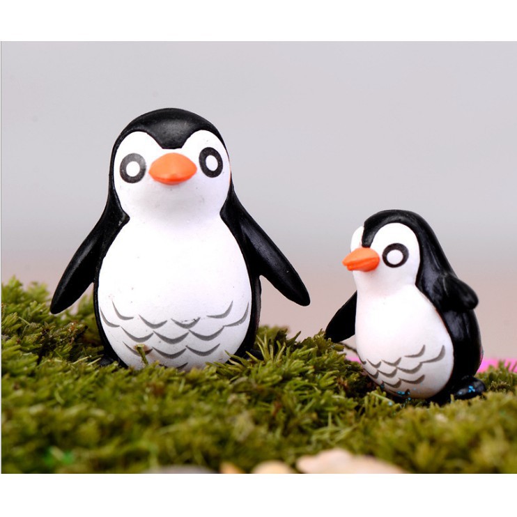 Phụ kiện tiểu cảnh Chim cánh cụt - terrarium