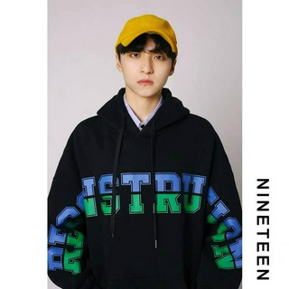Áo Hoodie Oversize Recontruction, JACKLANE , Áo dài tay Unisex Jack Lane form rộng phong cách Hàn