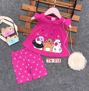 Set 5 bộ baby doll cho bé