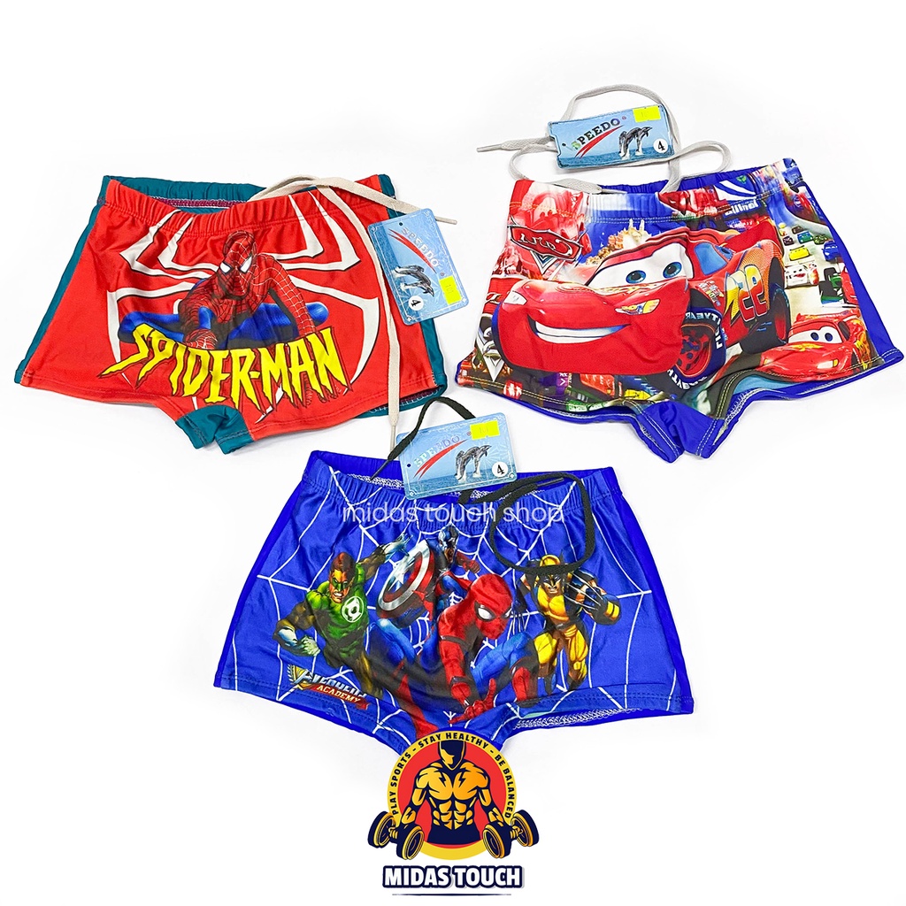 Quần Bơi Cho Bé Trai 10-30kg Giao Mẫu Ngẫu Nhiên - Vải Co Giãn Không Bay Màu