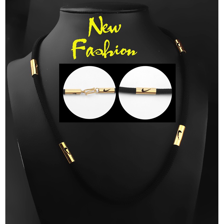 Dây chuyền dù Thái bọc khoen N mạ vàng đẳng cấp sang trọng cho phái mạnh