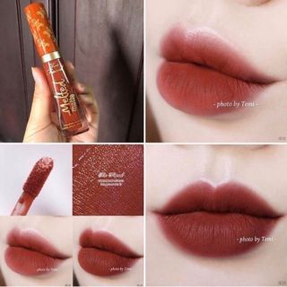 [PASS SON] Too faced Melted gingerbread GIRL - full box, check thoải mái, màu đỏ nâu siêu hot, swatch tay only 1l - 306k