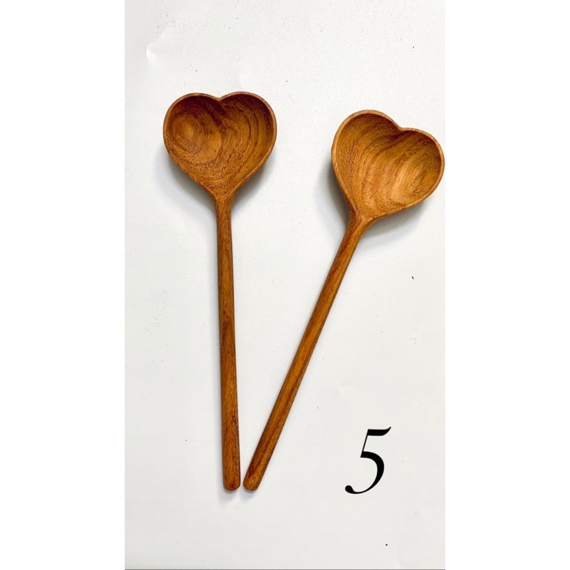 Muỗng thìa gỗ handmade - decor - wooden spoon