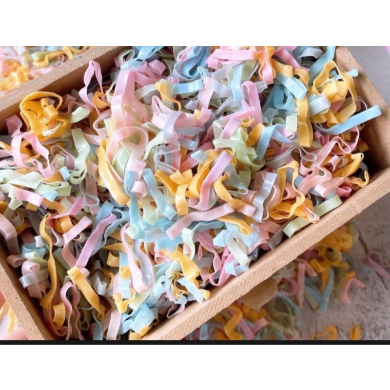 500 sợi thun màu pastel cực ngọt ngào cỡ lớn bảng to