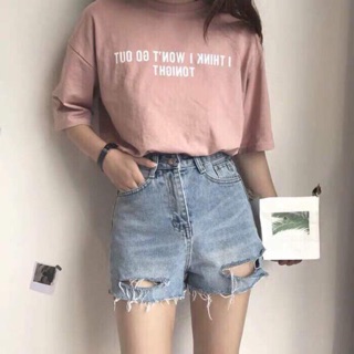 SHORT JEAN RÁCH GẤU + ảnh thật