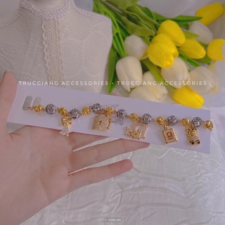 Lắc tay bi lớn 5 charm