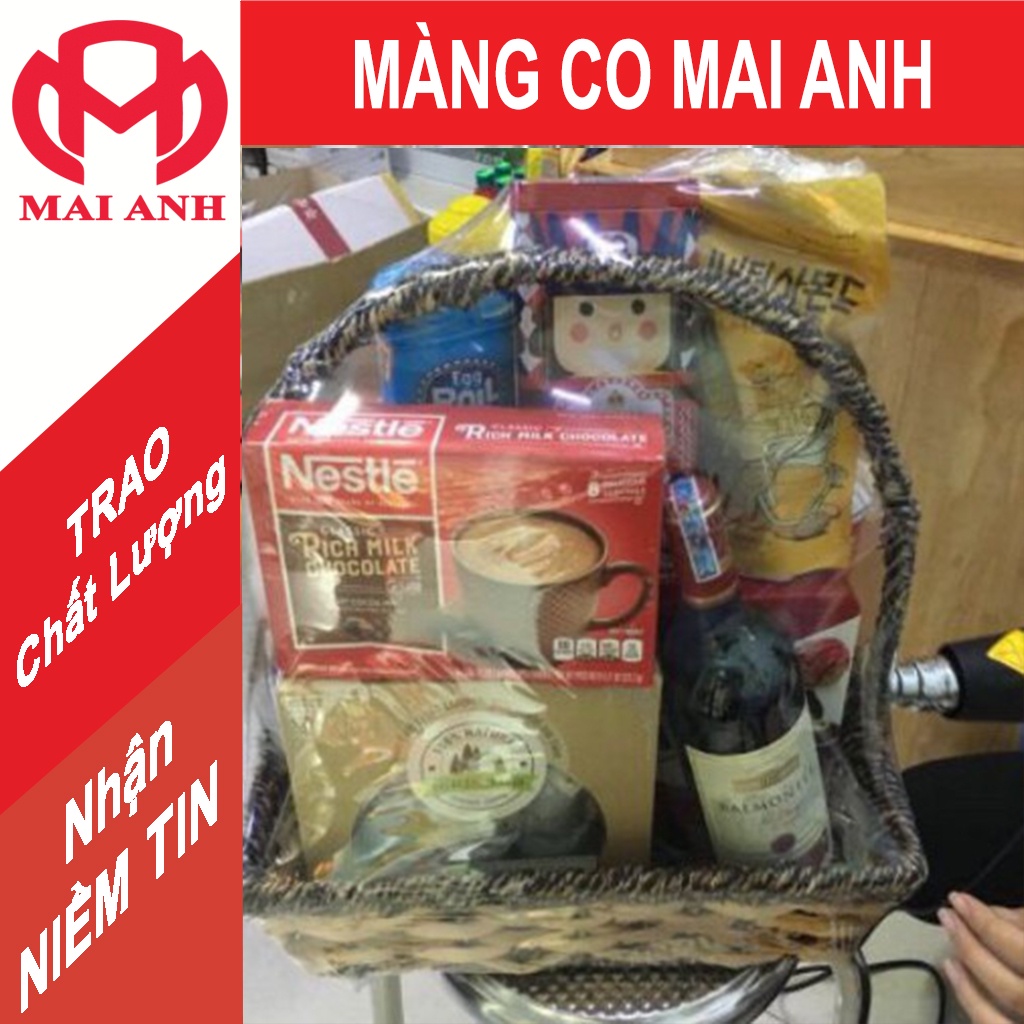 Màng co giỏ quà tết