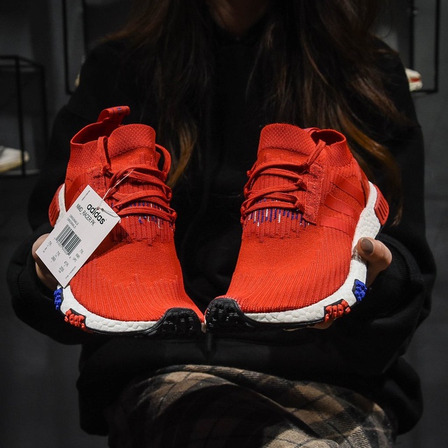 GIÀY THỂ THAO NAM NỮ NMD RACER PRIMEKNIT ASH FULL RED MEN'S AND WOMEN'S FASHION | BigBuy360 - bigbuy360.vn