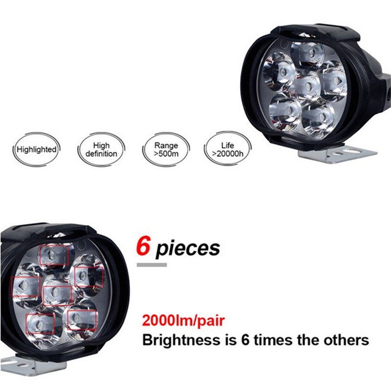 Đèn pha trợ sáng cho xe mô tô