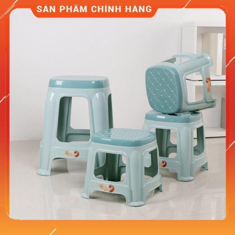 CHÍNH HÃNG -  Ghế đẩu nhựa cao cấp,ghế nhựa trà chanh, trà sữa, Cafe vỉa hè