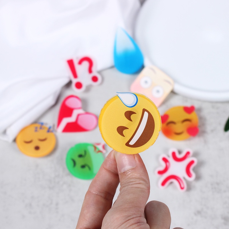 Acrylic đáng yêu tóc kẹp