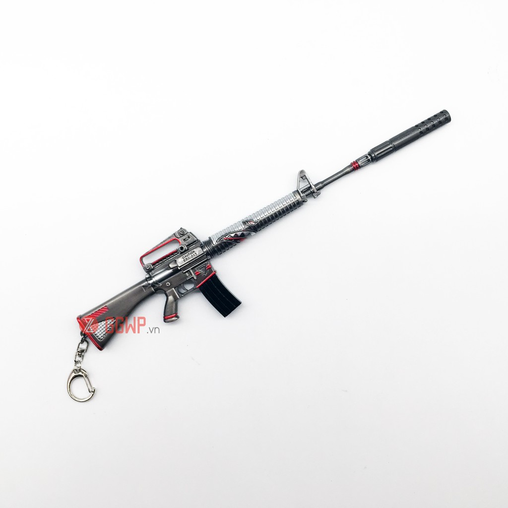 Mô hình M16A4 Shark Bite 28cm PUBG