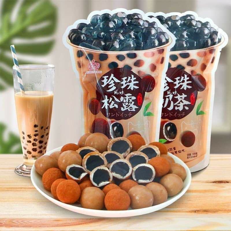 Kẹo trà sữa ❤freeship❤ kẹo trà sữa trân châu - Lùn Con Food